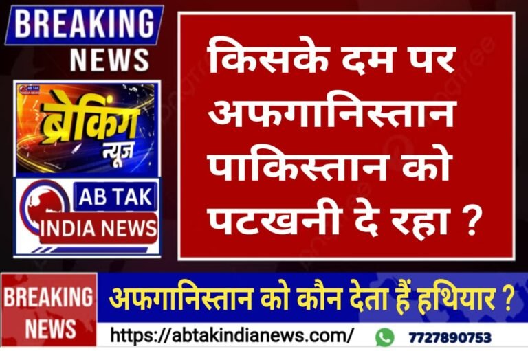 किसके दम पर पाकिस्तान को पटखनी दे रहा तालिबान? अफगानिस्तान को कौन देता है हथियार ?