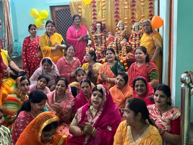 गोपेश्वर बस्ती में हुआ बाली गणगौर महोत्सव का आयोजन